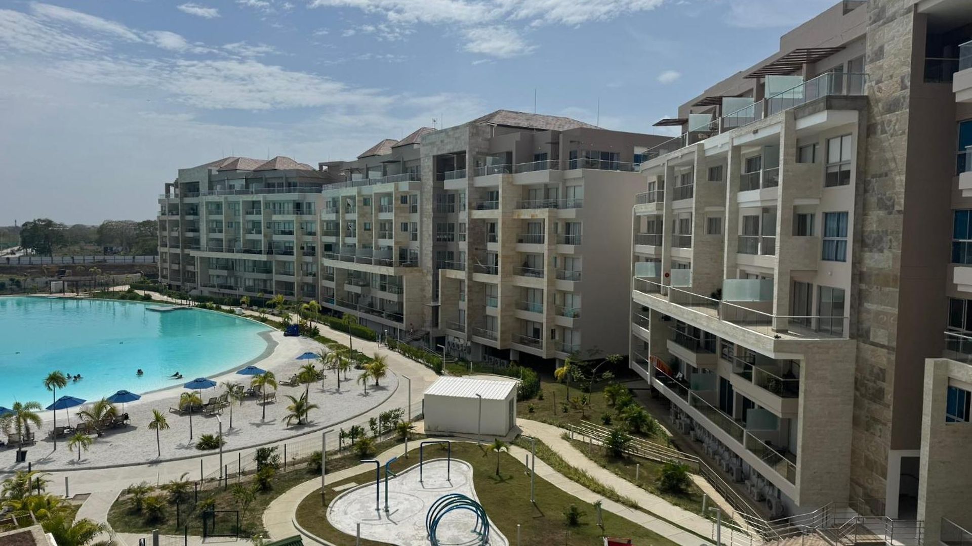 Un Oasis Frente A La Kristal Lagoon Life Apartamento Cartagena