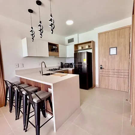 Apartamento Un Oasis Frente A La Kristal Lagoon Life *
